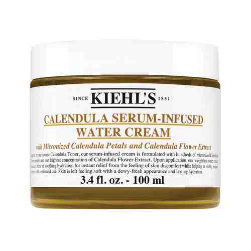 Аква-крем для лица с концентратом календулы 100 мл Kiehl's Calendula Serum-Infused Water Creamарт. ID: 910598