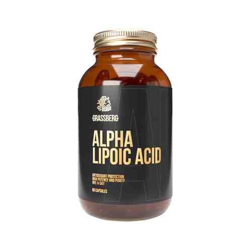 Альфа-липоевая кислота Grassberg Alpha Lipoic Acid 60 mg 60 Capsарт. ID: 974113