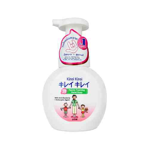 Антибактериальное мыло для рук Lion Thailand Kirei Kirei Family Foaming Hand Soap With Anti-Bacteria Agentарт. ID: 933588