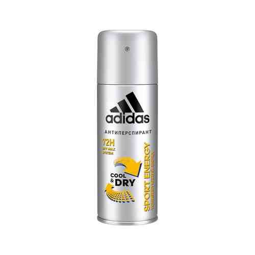 Антиперспирант-спрей Adidas Sport Energy Cool & Dry Anti-Perspirant 72Hарт. ID: 743162