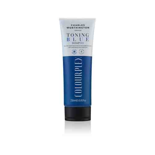 Бессульфатный шампунь для борьбы с нежелательными оттенками темных волос Charles Worthington Colourplex Toning Blue Shampooарт. ID: 890339