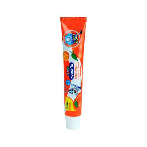 Детская зубная паста с ароматом апельсина 40 мл Lion Thailand Kodomo Toothpaste Ultra Shield Formula Cream Orangeарт. ID: 966113
