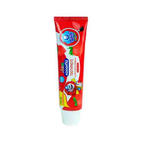 Детская зубная паста с ароматом клубники 65 мл Lion Thailand Kodomo Toothpaste Ultra Shield Formula Cream Strawberryарт. ID: 966115