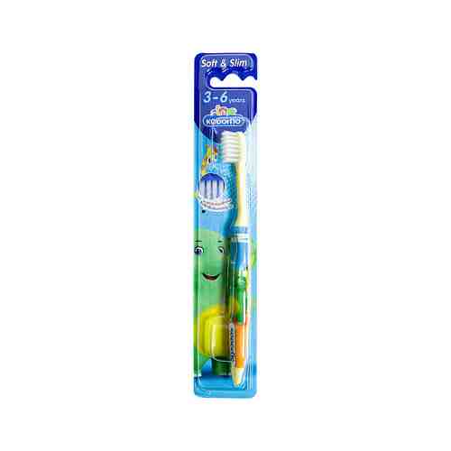 Детская зубная щетка Lion Thailand Kodomo Soft Slim 3-6 years Toothbrushарт. ID: 969790