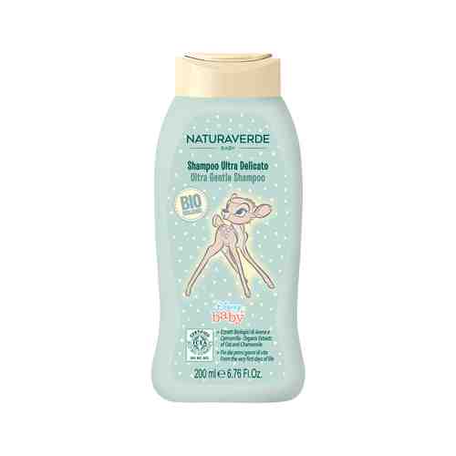 Детский шампунь для волос с экстрактами овса и ромашки Naturaverde Disney Baby Ultra Gentlle Shampoo Bambiарт. ID: 966036