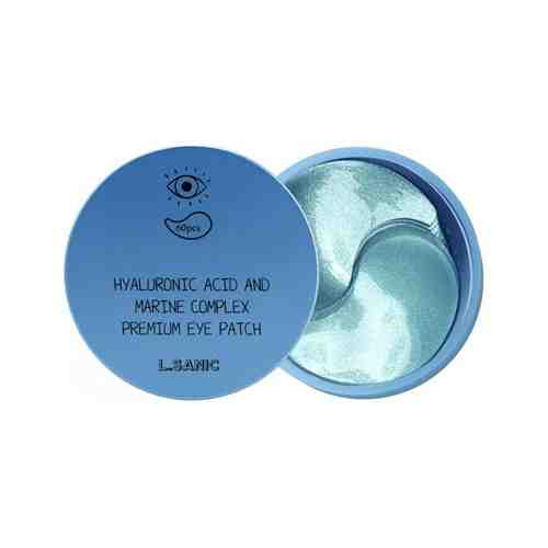 Гидрогелевые патчи для области вокруг глаз с гиалуроновой кислотой и экстрактом водорослей L.Sanic Hyaluronic Acid And Marine Complex Premium Eye Patchарт. ID: 961343