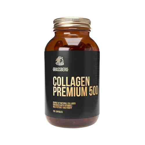 Гидролизованный коллаген Grassberg Collagen Premium 500 mg 120 Capsарт. ID: 974088