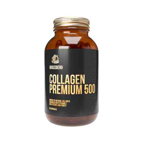 Гидролизованный коллаген Grassberg Collagen Premium 500 mg 60 Capsарт. ID: 974108
