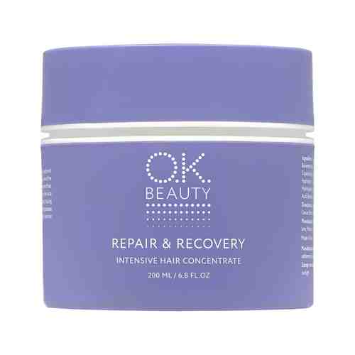 Интенсивная маска для глубокого питания и восстановления волос O.K.Beauty Repair & Recovery Intensive Hair Concentrateарт. ID: 943471