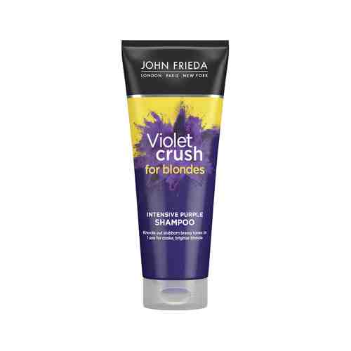 Интенсивный шампунь с фиолетовым пигментом для нейтрализации желтизны John Frieda Violet Crush for Blondes Intense Purple Shampooарт. ID: 960030