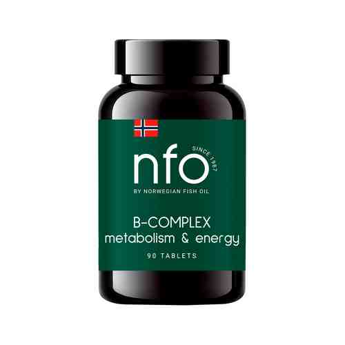 Комплекс витаминов группы B Norwegian Fish Oil B-Complex Metabolism and Energy 90 Capsарт. ID: 976734