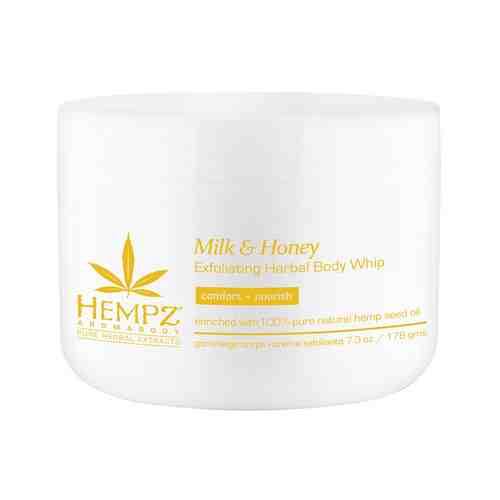 Крем-скраб для тела с ароматом молока и меда Hempz AromaBody Milk & Honey Herbal Body Exfoliating Whipарт. ID: 983112