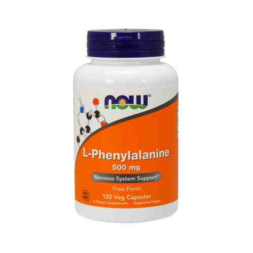 L-Фенилаланин в свободной форме для поддержания здоровья нервной системы Now L-Phenylalanine Free-Form 500 mgарт. ID: 969472