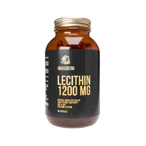 Лецитин Grassberg Lecithin 1200 mg 60 Capsарт. ID: 974105