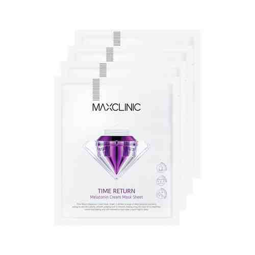 Маска для лица с мелатонином Maxclinic Time Return Melatonin Cream Mask Sheetарт. ID: 915766