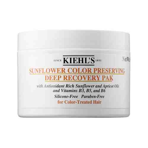 Маска для сохранения цвета окрашенных волос с экстрактом подсолнуха Kiehl's Sunflower Color Preserving Deep Recovery Pakарт. ID: 712388