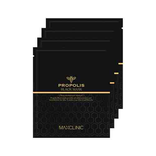 Маска с прополисом для питания и эластичности кожи лица Maxclinic Propolis Black Mask 4 Packарт. ID: 969678