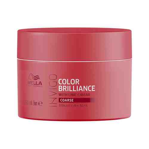 Маска-уход для защиты цвета окрашенных жестких волос Wella Professionals Invigo Color Brilliance Vibrant Color Mask Coarse Hairарт. ID: 885749