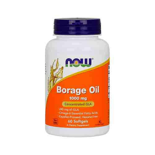 Масло бурачника Now Borage Oil 1000 mgарт. ID: 969492