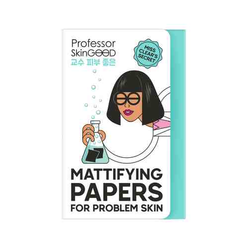 Матирующие салфетки для проблемной кожи Professor SkinGood Mattifying Papers for Problem Skinарт. ID: 969390