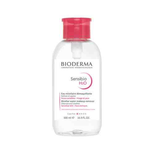Мицеллярная вода для чувствительной кожи лица с помпой Bioderma Sensibio H2O Reversed Pumpарт. ID: 985972