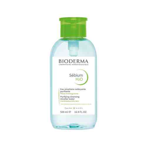 Мицеллярная вода для жирной и проблемной кожи лица с помпой Bioderma Sebium H2O Reversed Pumpарт. ID: 985970