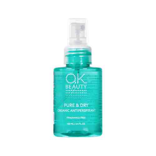 Минеральный органический антиперспирант O.K.Beauty Pure & Dry Organic Antiperspirantарт. ID: 973603