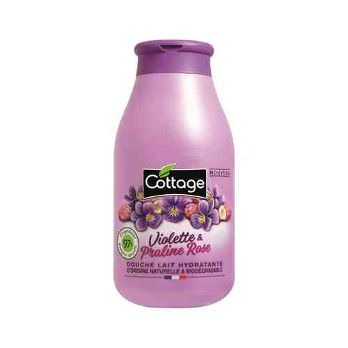 Молочко для душа с ароматом фиалки и пралине Cottage Moisturizing Shower Milk Violet&Pink Pralineарт. ID: 978672