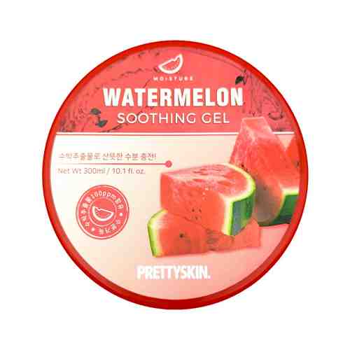 Мультифункциональный гель для лица и тела с экстрактом арбуза Prettyskin Watermelon Soothing Gelарт. ID: 985028