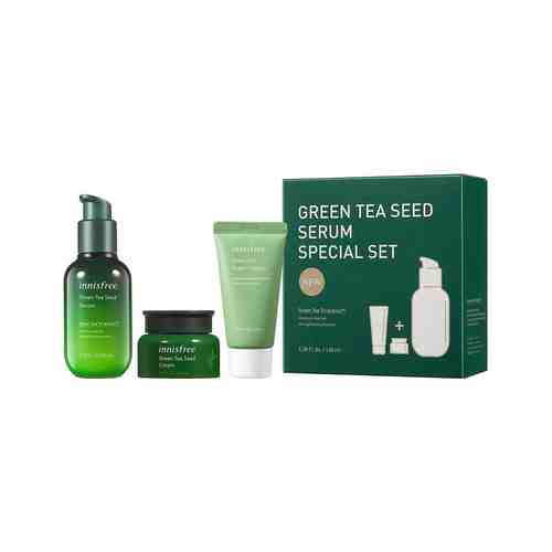 Набор для лица с экстрактом зеленого чая Innisfree Green Tea Seed Serum Special Setарт. ID: 970980
