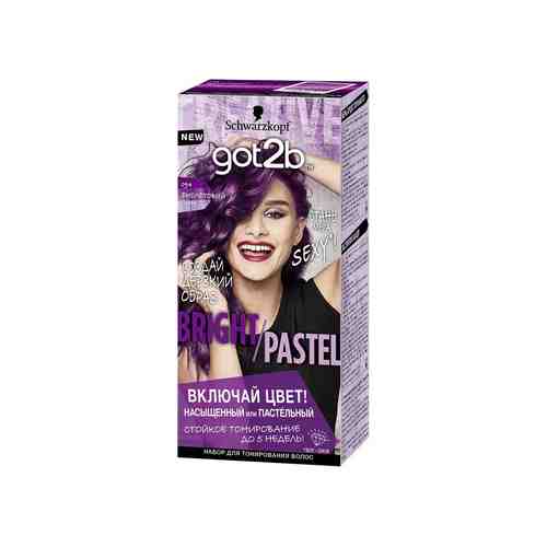 Набор для тонирования волос Фиолетовый панк Schwarzkopf Got2b Bright/Pastel Набор для тонирования волосарт. ID: 914477