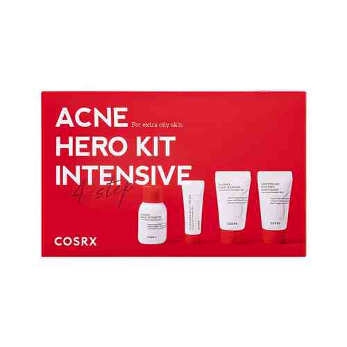 Набор миниатюр для проблемной жирной кожи лица Cosrx Acne Hero Intensive Kitарт. ID: 953809