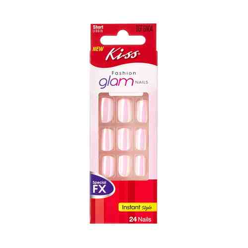 Набор накладных ногтей без клея (короткая длина) Kiss Fashion Glam Nails Setарт. ID: 923137