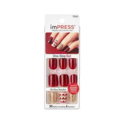 Набор накладных ногтей Kiss Impress Press-on Manicure One-Step Gel Setарт. ID: 958821