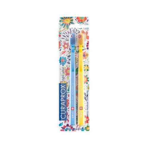 Набор зубных щеток Curaprox Toothbrush 5460 Ultra Soft Set Special Edition Jan Kremlacek IVарт. ID: 947837