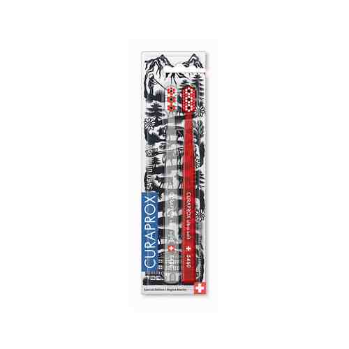 Набор зубных щеток Curaprox Toothbrush 5460 Ultra Soft Set Special Edition Regina Martinарт. ID: 947816