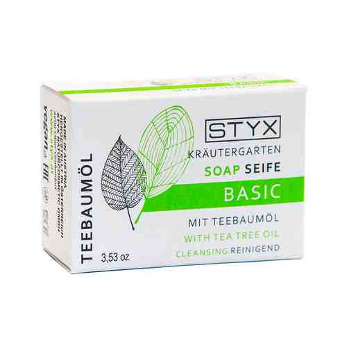 Натуральное косметическое мыло Styx Krautergarten Soap With Tea Tree Oilарт. ID: 893093