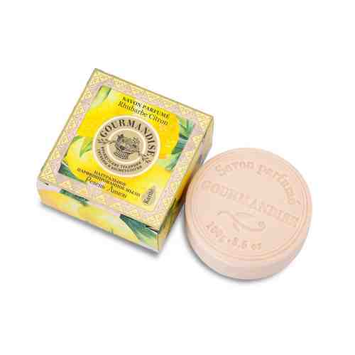 Натуральное мыло с ароматом ревеня и лимона Gourmandise Savon Parfume Rhubarbe Citronарт. ID: 840899