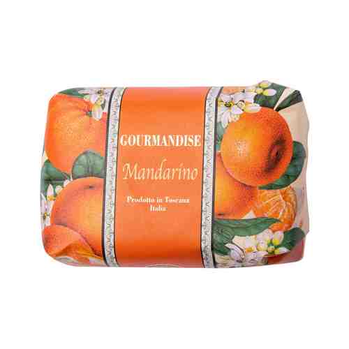 Натуральное парфюмированное мыло c ароматом мандарина