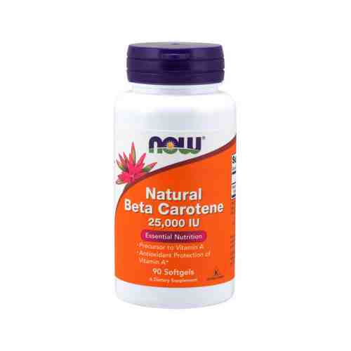 Натуральный бета-каротин Now Natural Beta-Carotene 25000 MEарт. ID: 969468