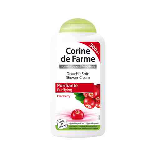 Очищающий гель для душа с ароматом клюквы Corine de Farme Purifying Shower Creamарт. ID: 939921