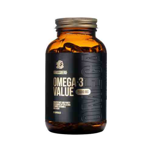 Омега 3 1000 мг Grassberg Omega 3 Value 1000 mg 90 Capsарт. ID: 974097