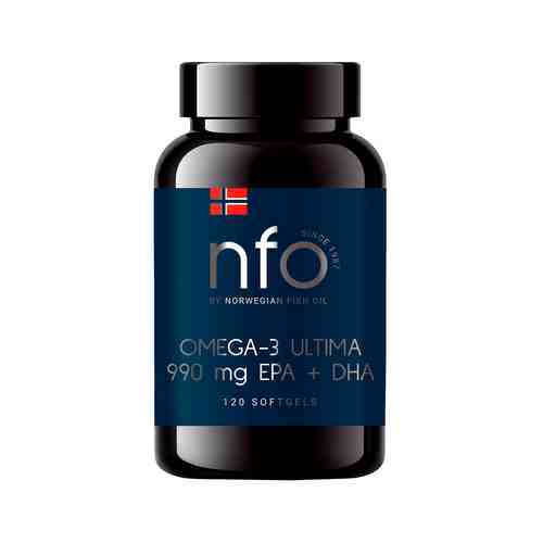 Омега-3 Norwegian Fish Oil Omega-3 Ultima 990 mg 120 Capsарт. ID: 976732