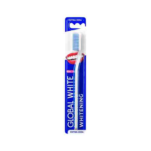 Отбеливающая зубная щетка с отбеливающими частицами Global White Extra Whitening Toothbrushарт. ID: 987715