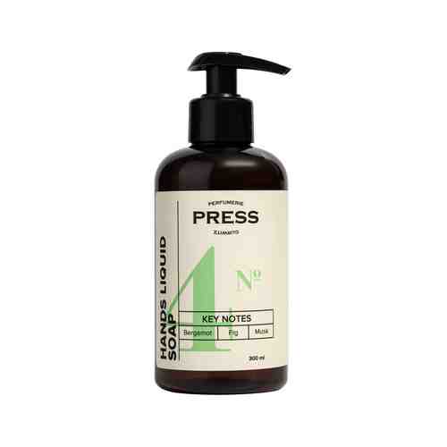 Парфюмированное натуральное жидкое мыло для рук Press Gurwitz Hands Liquid Soap №4арт. ID: 988158