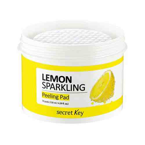 Пилинг-диски для лица с экстрактом лимона Secret Key Lemon Sparkling Peeling Padарт. ID: 949455