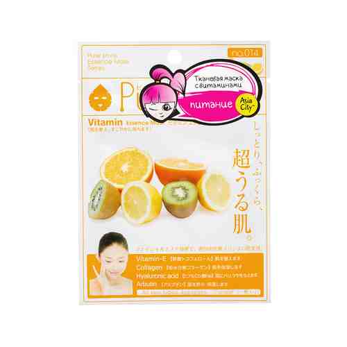 Питательная тканевая маска для лица c витаминным комплексом Sunsmile Pure Smile Vitamin Essence Maskарт. ID: 940790