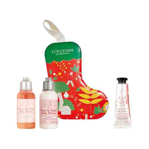 Подарочный набор для ухода за телом L'Occitane Cherry Blossom Xmas Ornament Setарт. ID: 973818