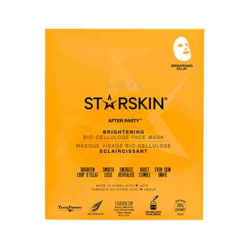 Ревитализующая био-целлюлозная маска для лица Starskin After Party Brightening Bio-Cellulose Face Maskарт. ID: 932045