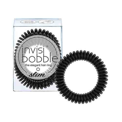 Резинка-браслет для волос Invisibobble Slim Hair-Rings True Blackарт. ID: 947426
